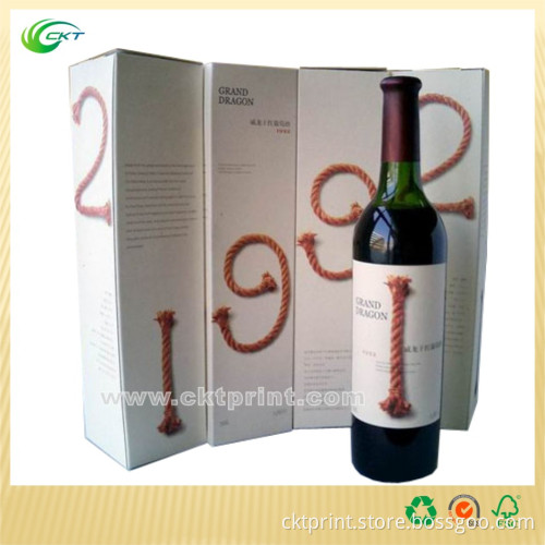 Paper Wine Box with Printing (CKT -CB- 112)